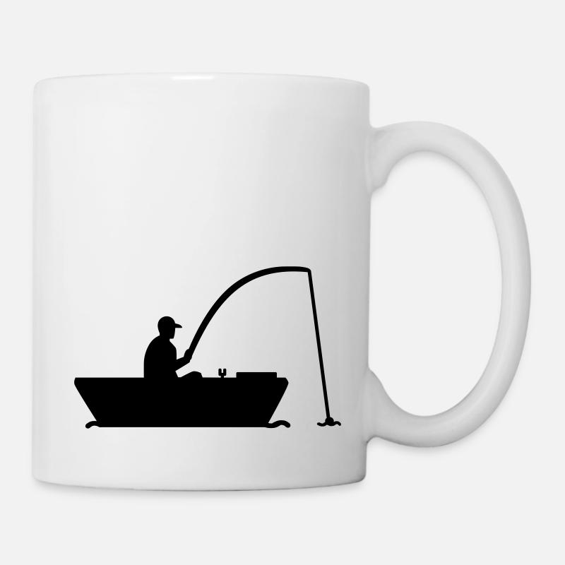 Pêcheur - Mug blanc - blanc