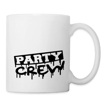 Party Crew Stamp - Mug blanc - blanc - Droite