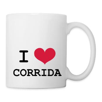 I Love Corrida - Mug blanc - blanc - Droite