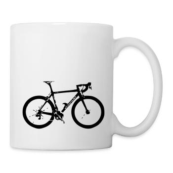 vélo - Mug blanc - blanc - Droite