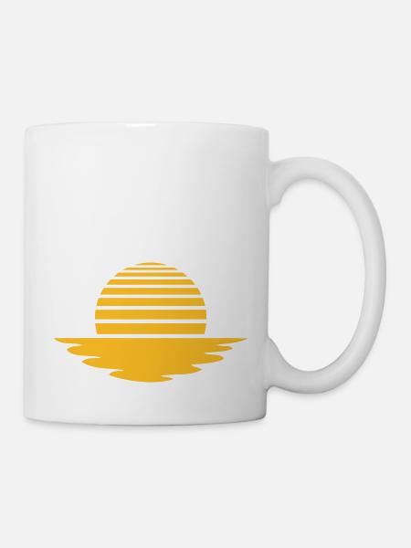 Sunrise - Tasse - Weiß