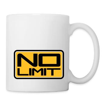 No Limit Shield - Tasse - Weiß - Rechts