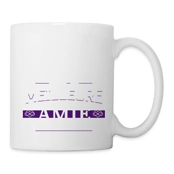 meilleure amie - Mug blanc - blanc - Droite