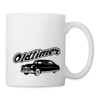 Oldtimer - Tasse - Weiß - Rechts