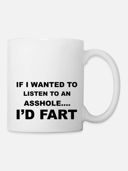 Fart - Tasse - Weiß