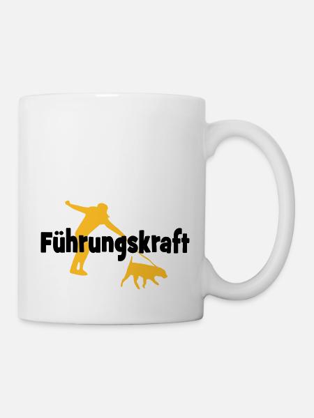 Hund - Tasse - Weiß