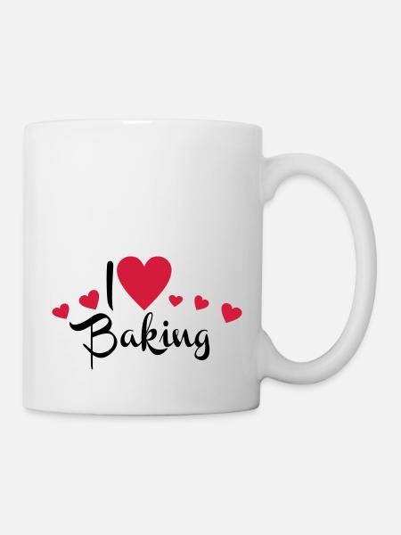 bake - Mug - white