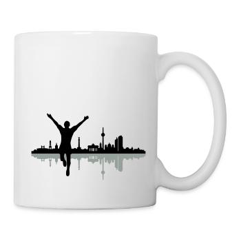 Berlin Jogger - Tasse - Weiß - Rechts
