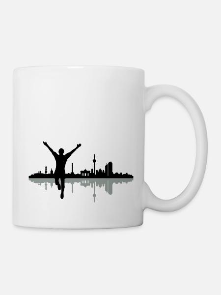 Berlin Jogger - Tasse - Weiß
