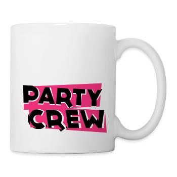 Party Crew - Tasse - Weiß - Rechts