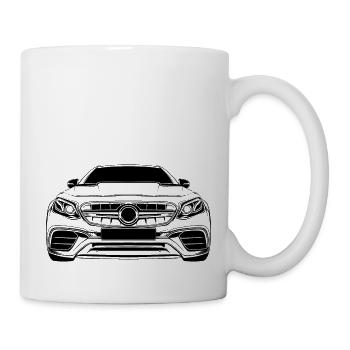 sports car - Mug - white - Right