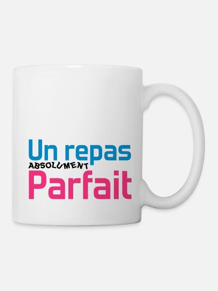 Un repas absolument parfait - Mug blanc - blanc