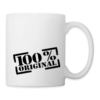 100% original stamp - Mug - white - Right