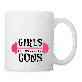 Guns - Mug - white - Right
