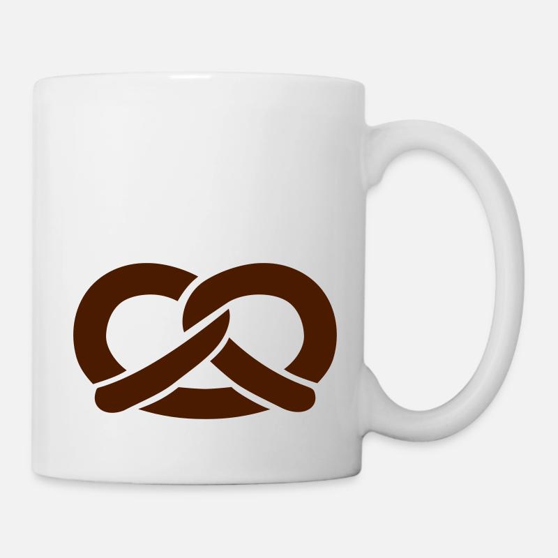 Bretzel - Mug blanc - blanc