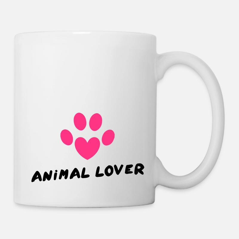 Animal Lover - Mug blanc - blanc