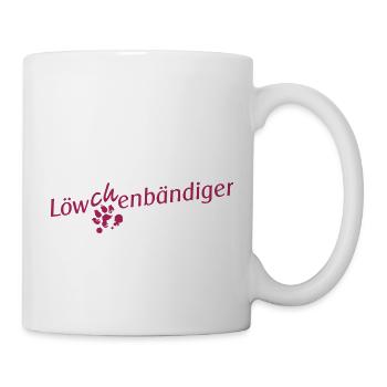 Löwchen-Bändiger - Mug - white - Right