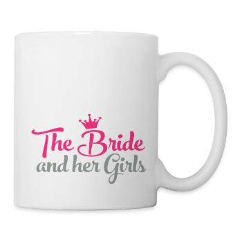 braut - Tasse - Weiß - Rechts