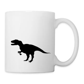 dinosaurier - Mug - white - Right