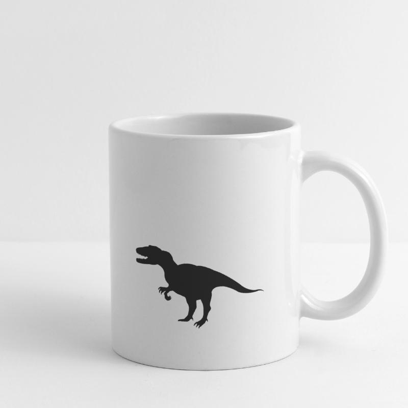 dinosaurier Mug blanc