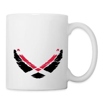 Form U Muster Kreis - Tasse - Weiß - Rechts