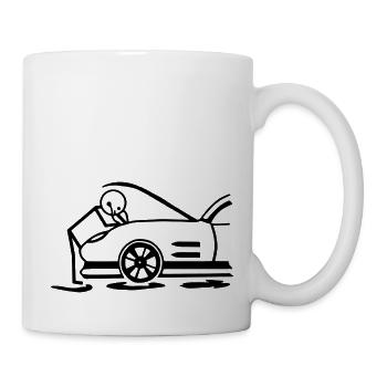 Kfz-Mechaniker - Tasse - Weiß - Rechts