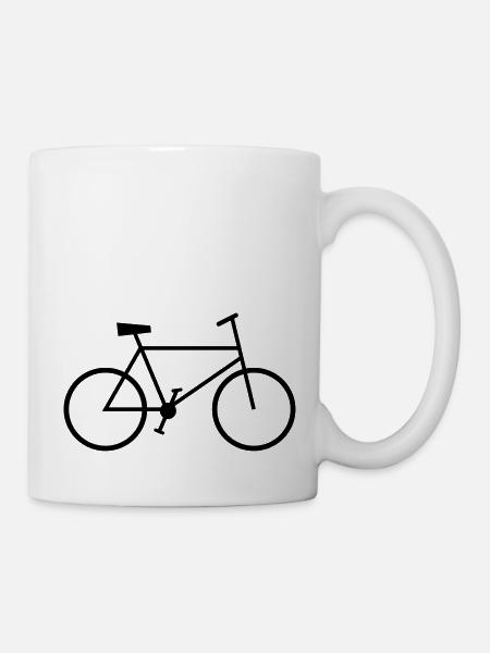 vélo - Mug blanc - blanc