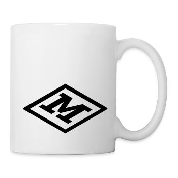 Cube Monogram Clear M TOP - Tasse - Weiß - Rechts