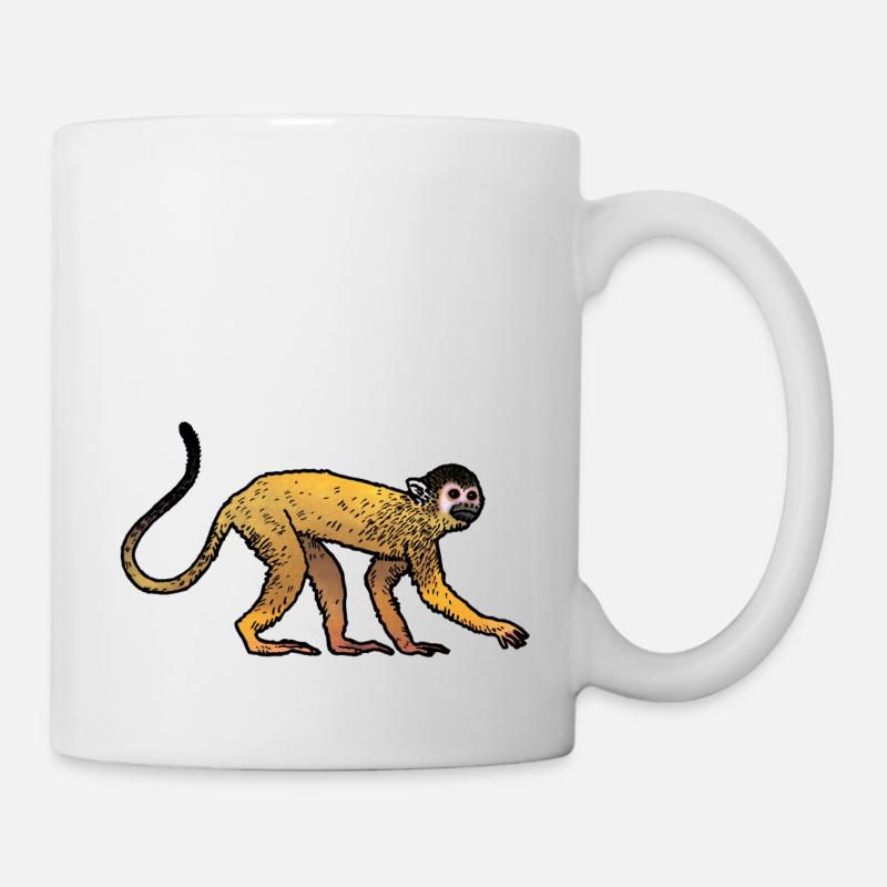 Saimiri 02 - Mug blanc - blanc