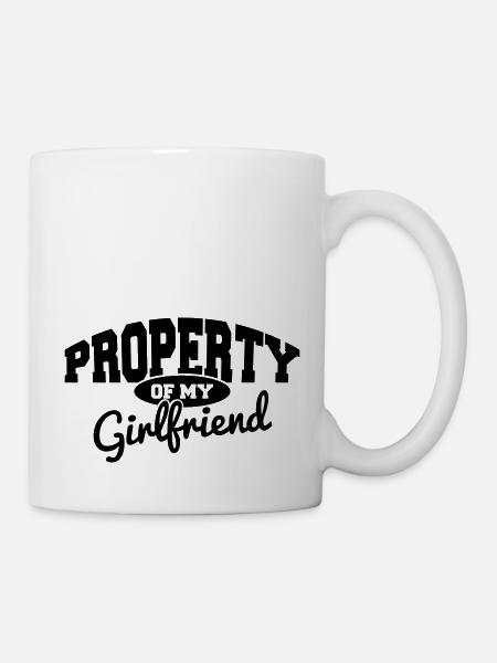 PROPERTY OF MY GIRLFRIEND - Mug - white
