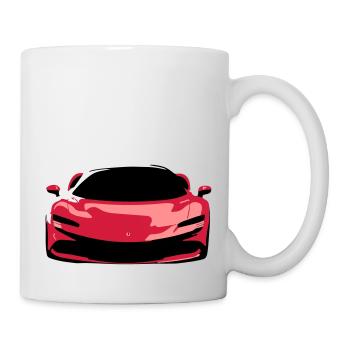 Super Car - Tasse - Weiß - Rechts