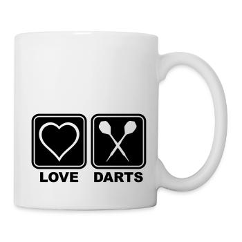 Love Darts - Mug - white - Right