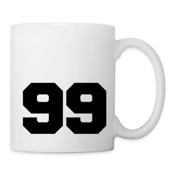 99 - Tasse - Weiß - Rechts