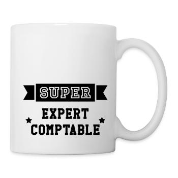 Expert Comptable / Comptabilité / Comptable / - Mug blanc - blanc - Droite