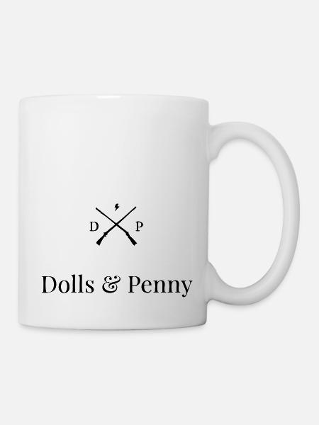 Hipster Logo - Tasse - Weiß