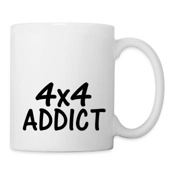 4x4 addict - Mug - white - Right