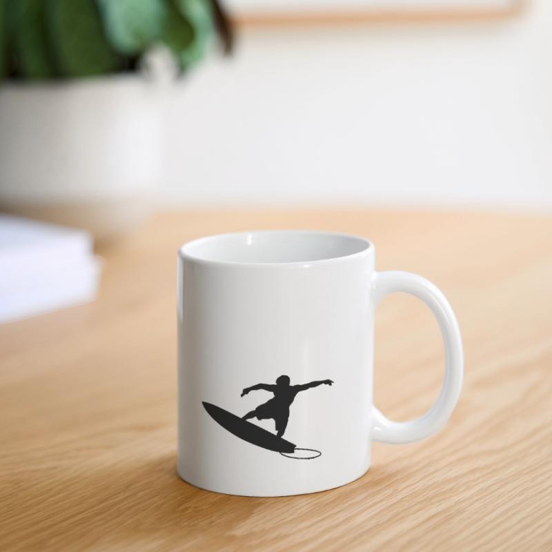 Surfer 4 (Vector) Mug blanc