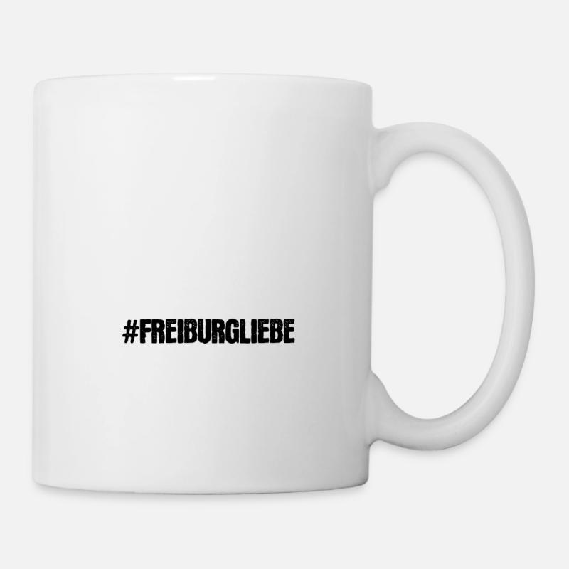 Freiburg Liebe - Tasse - Weiß