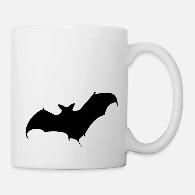 Chauve-souris / chauve-souris (c, 1c) - Mug blanc - blanc