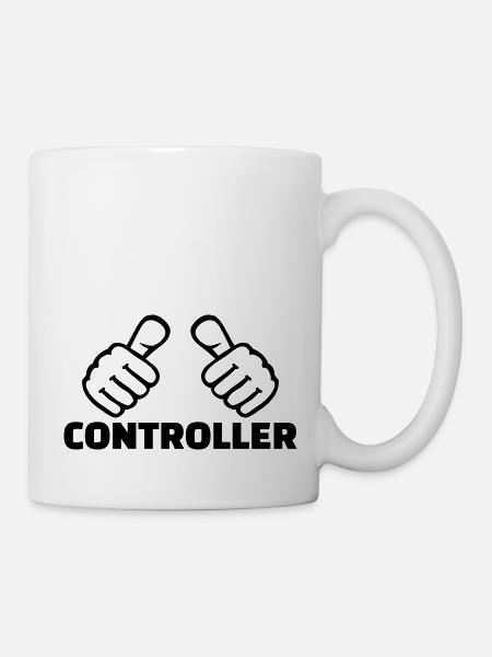Controller - Tasse - Weiß
