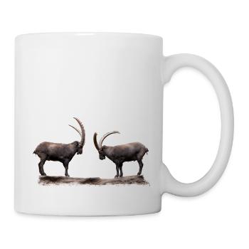 Which ibex gives way here - Mug - white - Right