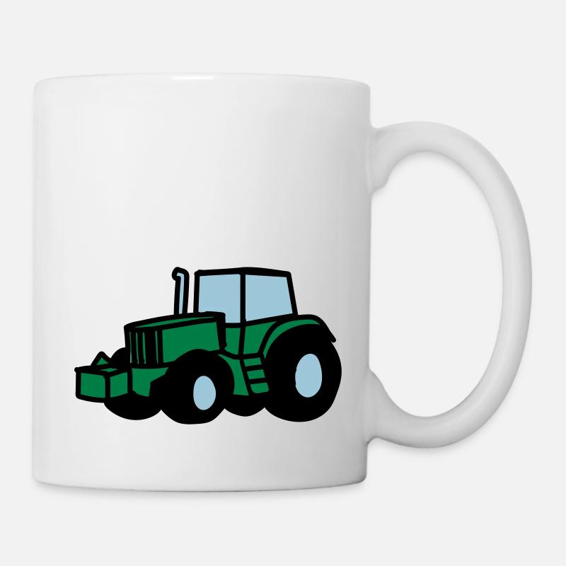 Traktor - Tasse - Weiß