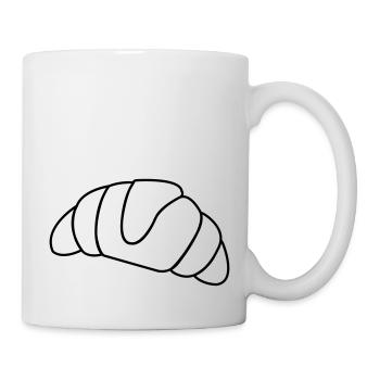 croissant_01 - Mug blanc - blanc - Droite