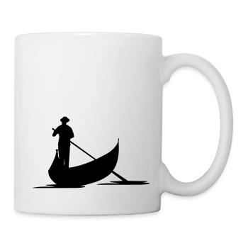 Freizeit - Gondel Venedig - Tasse - Weiß - Rechts