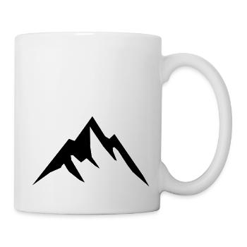 mountain design - Tasse - Weiß - Rechts