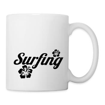 surfing - Tasse - Weiß - Rechts