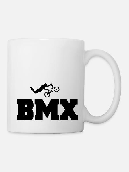 bmx - Mug blanc - blanc