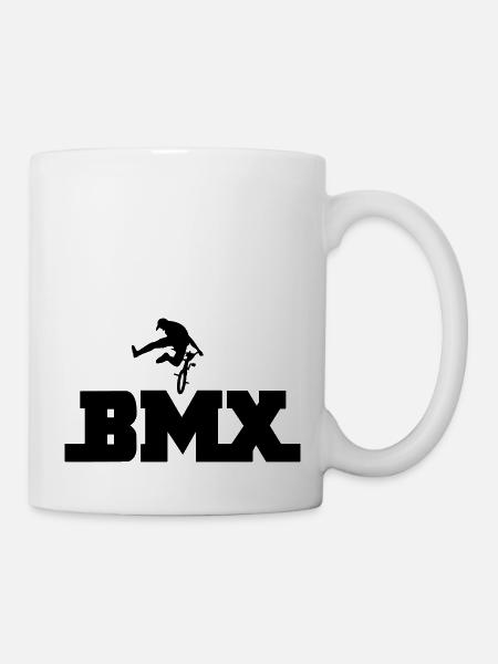 bmx - Mug blanc - blanc