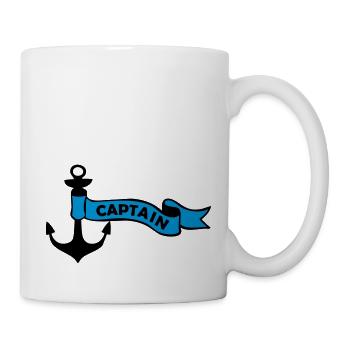 anker_captain_02 - Mug blanc - blanc - Droite