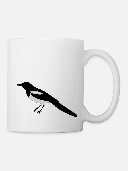 elster - Tasse - Weiß